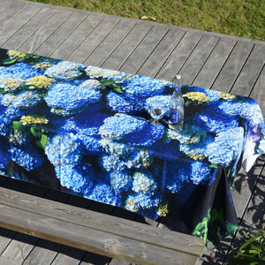 Nappe Massif Bleu, en terrasse, Design by Nappe Vegetale